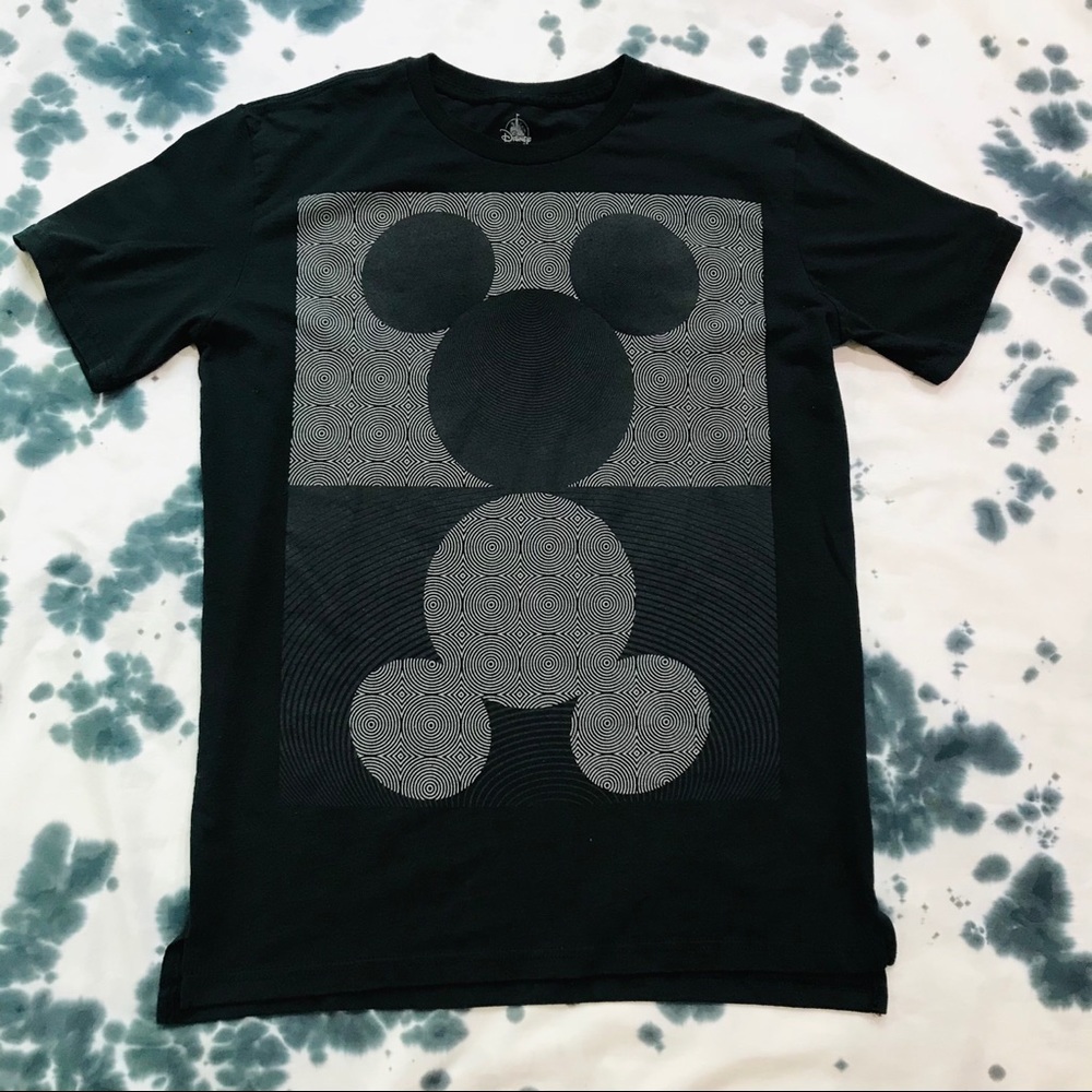 Mickey Mouse Head Abstract T-Shirt